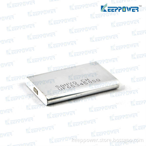 653450 1200mAh - li-ion prismatic cell 3.7V 1200mAh UF653450S for Sanyo